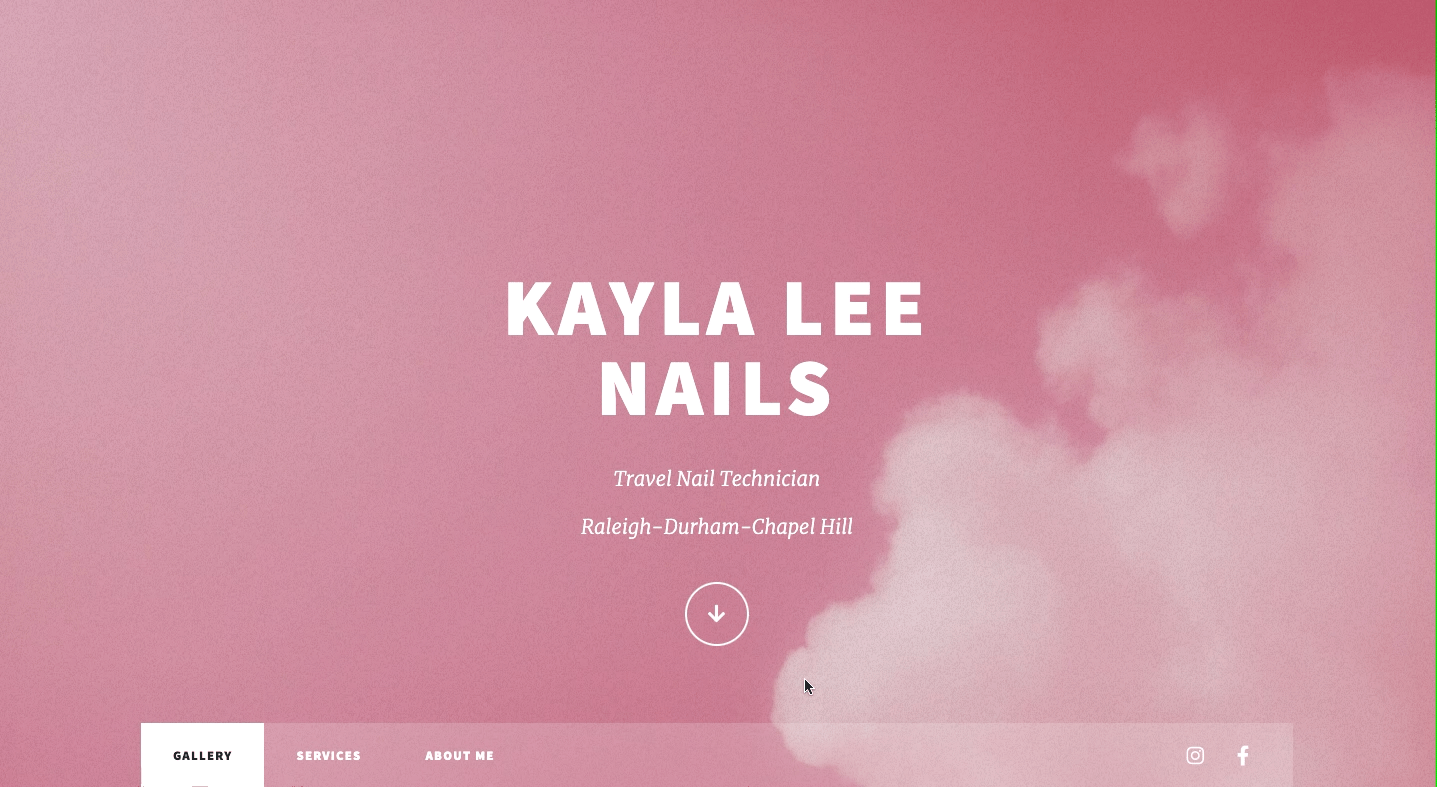 Kayla Lee Nails Website Gif